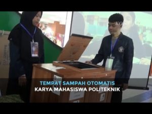 Tempat Sampah Otomatis Karya Mahasiswa Politeknik Semarang