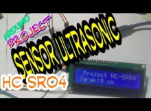 Pengukur jarak ultrasonic HC SR04 || project arduino