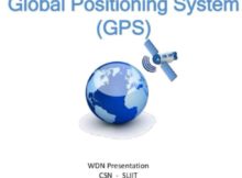 PENJELASAN SENSOR GPS (GLOBAL POSITIONING SYSTEM)